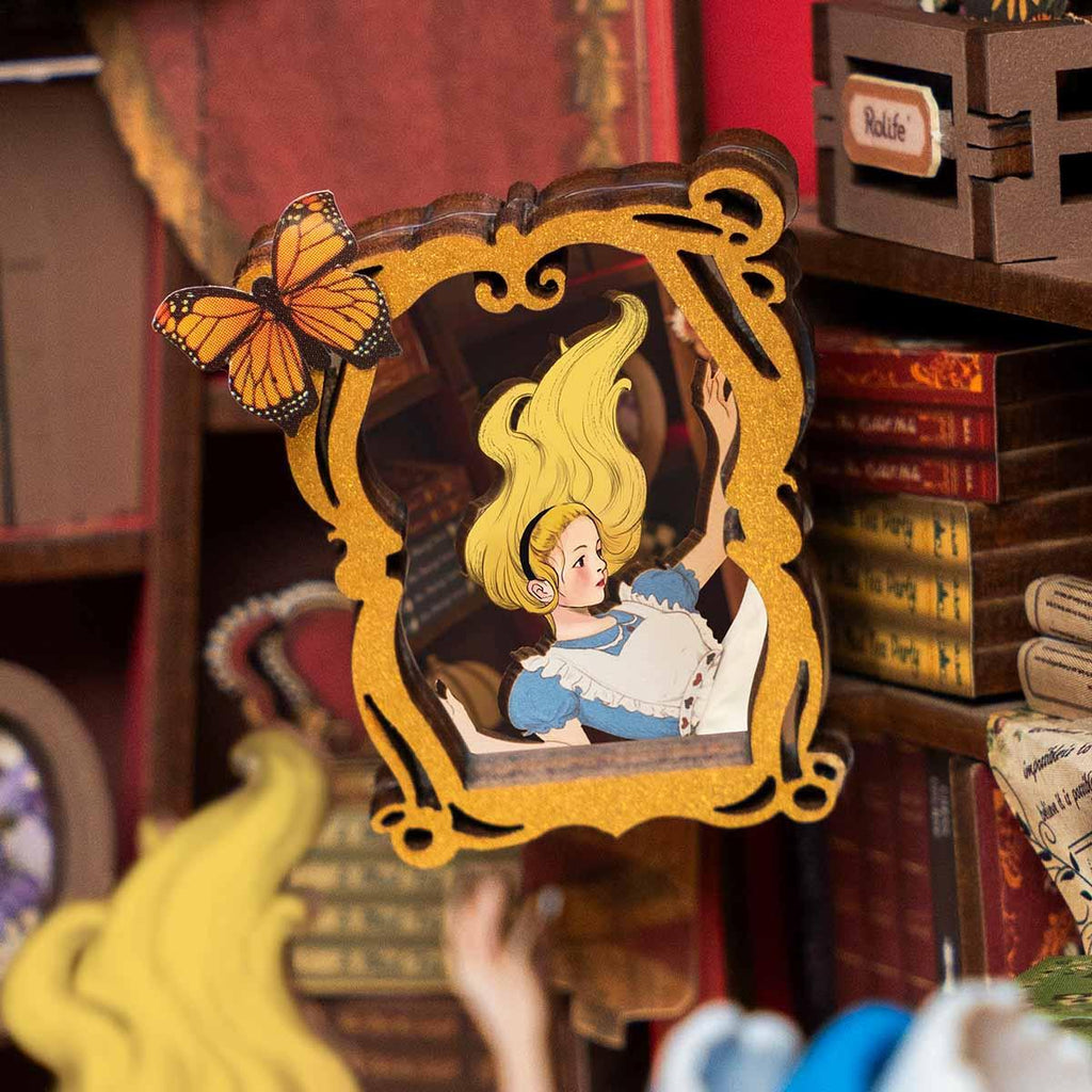 Diy Book Nook Shelf - Fall Into Wonder - DIY Booknooks by Extoril