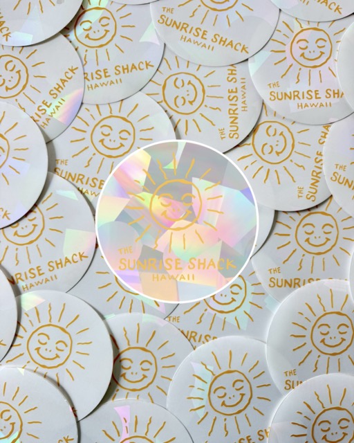 PrismVeil Dawnbreak — Sunrise Rainbow Sticker Pack