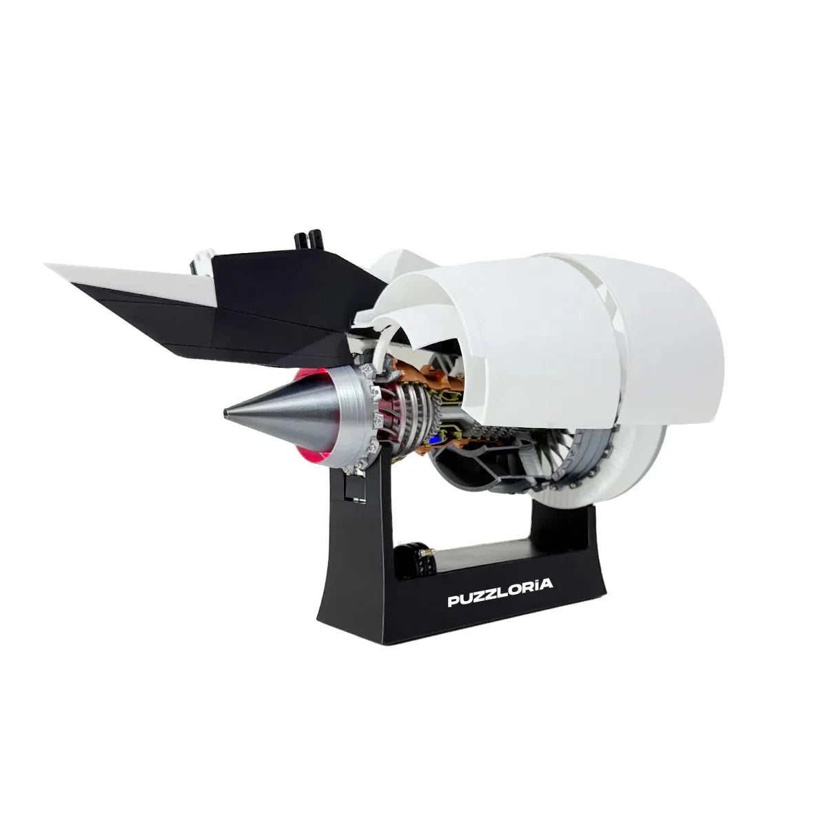 Premium Rolls Royce Trent 900 Turbofan Engine Model with Motorized Blades - home decor by Extoril